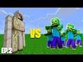 Minecraft: Iron Golem vs Zombie Horde
